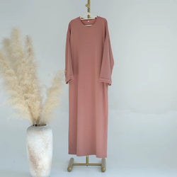 Amal – Løs og Lett Kjole Rosa