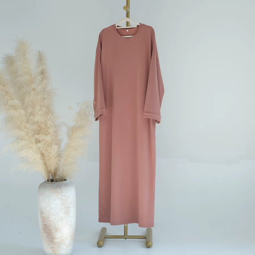 Amal – Løs og Lett Kjole Rosa