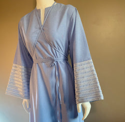 Noor Abaya Blue