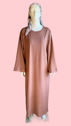 Amal – Løs og Lett Kjole Rosa