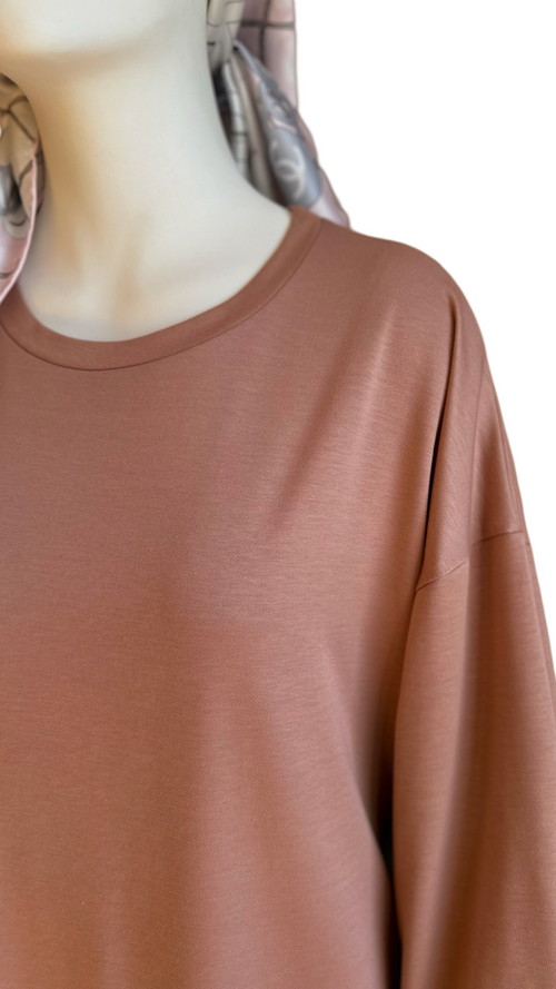 Amal – Løs og Lett Kjole Rosa